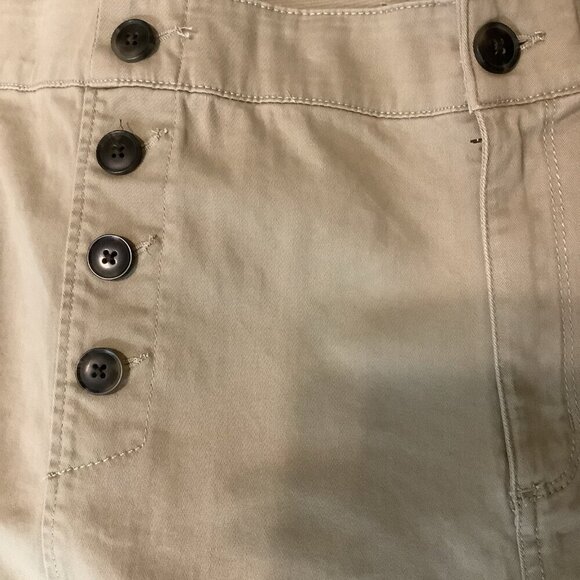 St. John's Bay Womens Pants Size 20W Mariner Wide Leg Heritage Khaki Tan Sailor - Picture 5 of 8